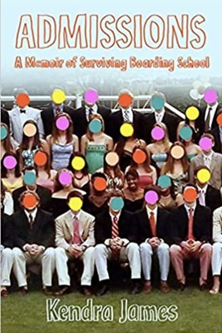 Admissions book cover